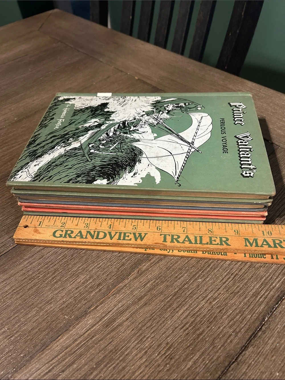 Vintage Prince Valiant books Harold Foster 1950’s 4 books included hardcover